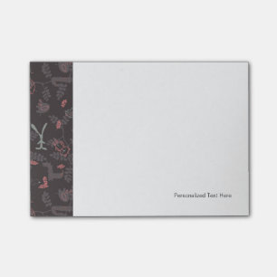 Muster, das Babytiere 1 anzeigt Post-it Klebezettel