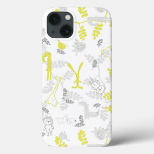 Muster, das Babytiere 2 anzeigt Case-Mate iPhone Hülle