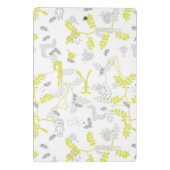 Muster, das Babytiere 2 anzeigt Mini Klemmbrett (Rückseite)