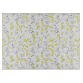 Muster, das Babytiere 2 anzeigt Schneidebrett (Vorderseite)