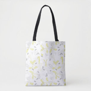 Muster, das Babytiere 2 anzeigt Tasche