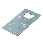 Muster, das ein niedliches polares anzeigt geldbeutel flaschenöffner (Vorderseite Schrägansicht)