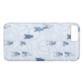 Muster, das einen Grizzlybären kennzeichnet Case-Mate iPhone Hülle (Rückseite (Horizontal))