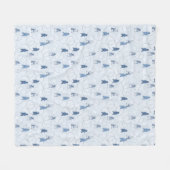 Muster, das einen Grizzlybären kennzeichnet Fleecedecke (Vorderseite (Horizontal))