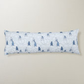 Muster, das einen Grizzlybären kennzeichnet Seitenschläferkissen (Rückseite)