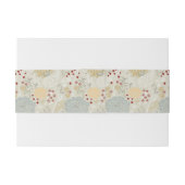 Muster, das gelockten Garten anzeigt Einladungsbanderole (Rückseitenbeispiel)