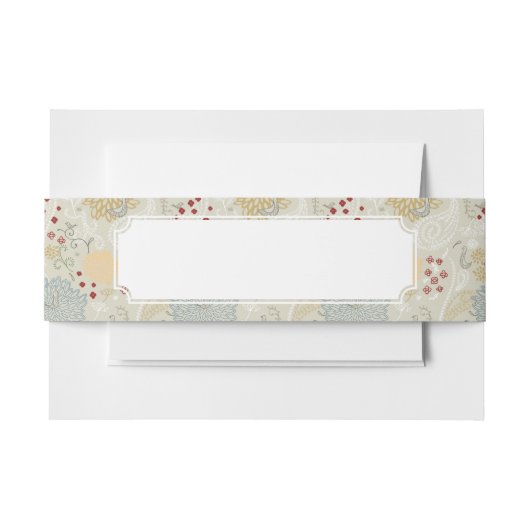 Muster, das gelockten Garten anzeigt Einladungsbanderole (Vorderseite Beispiel)