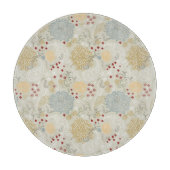 Muster, das gelockten Garten anzeigt Schneidebrett (Vorderseite)