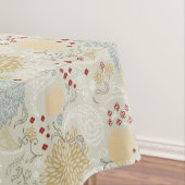 Muster, das gelockten Garten anzeigt Tischdecke (Beispiel)