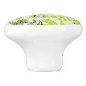 Muster, das kleine Vogelbabys anzeigt Keramikknauf (Seitenansicht)