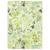 Muster, das kleine Vogelbabys anzeigt Klemmbrett (Rückseite)