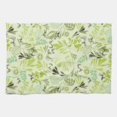 Muster, das kleine Vogelbabys anzeigt Küchentuch (Horizontal)