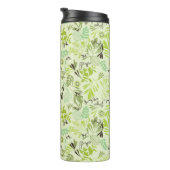 Muster, das kleine Vogelbabys anzeigt Thermosbecher (Nach rechts gedreht)