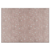 Muster, das niedliche Babydschungeltiere anzeigt Schneidebrett (Vorderseite)