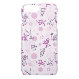 Muster, das Vintage Babytiere anzeigt Case-Mate iPhone Hülle