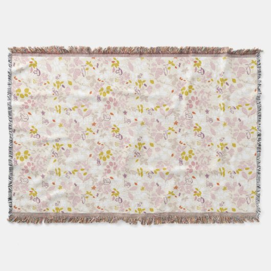 Muster, das wunderliche Tiere anzeigt Decke (Vorderseite)