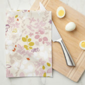 Muster, das wunderliche Tiere anzeigt Handtuch (Viertel Falte)