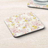 Muster, das wunderliche Tiere anzeigt Untersetzer (Linke Seite)