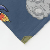 Muster-Decken für Raumschiffe Fleecedecke (Ecke)