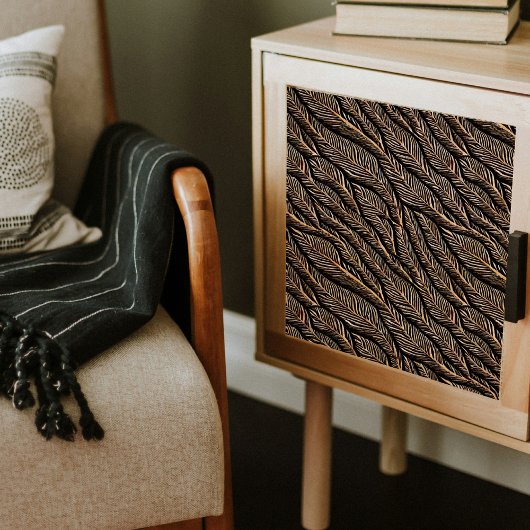 Muster-Dekoupage des Wave-Blätter Seidenpapier