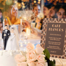 Muster der 1970er Jahre | Cake Flavor Wedding