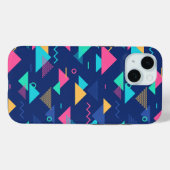 Muster der 1980er Jahre Case-Mate iPhone Hülle (Rückseite (Horizontal))