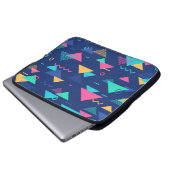 Muster der 1980er Jahre Laptopschutzhülle (Vorne Knopf)