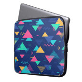 Muster der 1980er Jahre Laptopschutzhülle (Vorderseite Links)