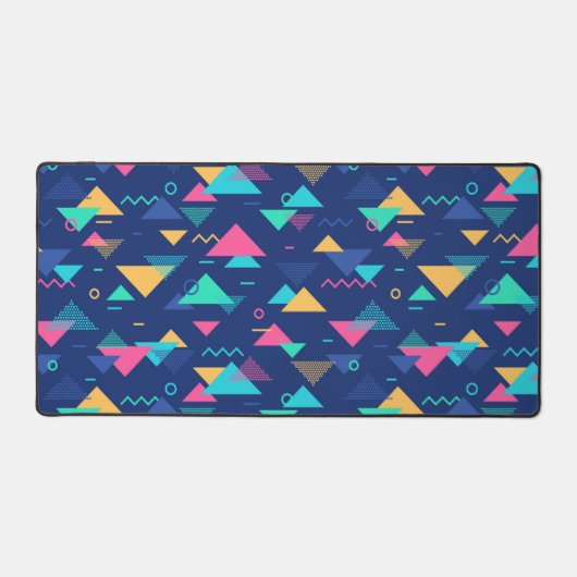 Muster der 1980er Jahre Schreibtischunterlage (Vorderseite)