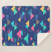 Muster der 1980er Jahre Sherpadecke (Vorderseite (Horizontal))