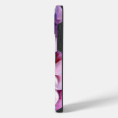 Muster der 3D-Pastell-Blume iPhone Hülle (Linke Seite)