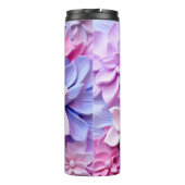 Muster der 3D-Pastell-Blume Thermosbecher (Rückseite)