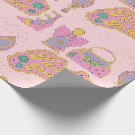 Muster der 90er Jahre Geschenkpapier (Ecke)