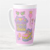 Muster der 90er milchtasse (Linke Ecke)