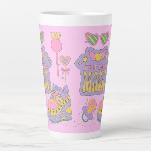 Muster der 90er milchtasse (Vorderseite)