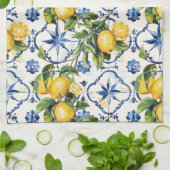 Muster der Amalfi-Küste Geschirrtuch (Gefaltet)