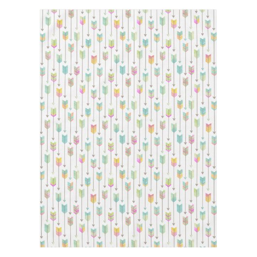 Muster der Aquarellbogen Tischdecke (Vorderseite)