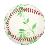 Muster der Aquarellfarben Baseball (Vorderseite Links)