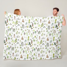 Muster der Aquarellfarben Eukalyptus-Blätter