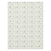 Muster der Aquarellfarben Eukalyptus-Blätter Tischdecke (Vorderseite)