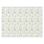 Muster der Aquarellfarben Eukalyptus-Blätter Tischdecke (Vorderseite (Horizontal))