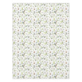 Muster der Aquarellfarben Eukalyptus-Blätter Tischdecke (Vorderseite)