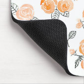 Muster der Aquarellfarben zeichnen Mousepad (Ecke)