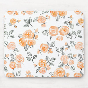 Muster der Aquarellfarben zeichnen Mousepad