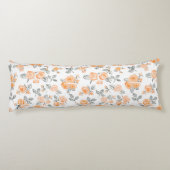 Muster der Aquarellfarben zeichnen Seitenschläferkissen (Rückseite)