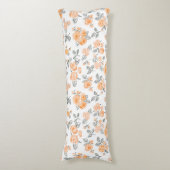 Muster der Aquarellfarben zeichnen Seitenschläferkissen (Vorderseite Vertikal)