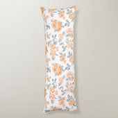 Muster der Aquarellfarben zeichnen Seitenschläferkissen (Rückseite (Vertikal))