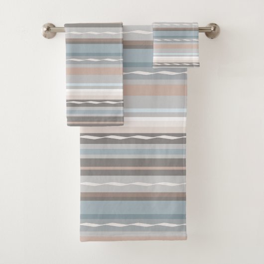 Muster der Atlantikwellen Badhandtuch Set (Insitu)