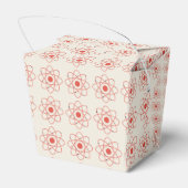 Muster der Atom-Struktur Geschenkschachtel (Rückseite)