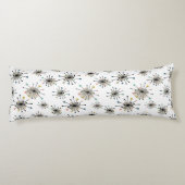 Muster der atomaren Sternexplosion Mitte des Jahrh Seitenschläferkissen (Rückseite)